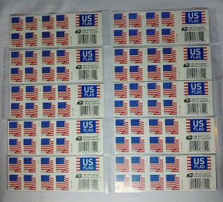 200 USPS US Flag 2018 Forever Stamps (10 sheets of 20 stamps) 2