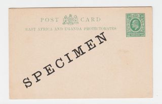 Kut British 1903 ½d " Specimen " Post Card,  H&g 1 (see Below)