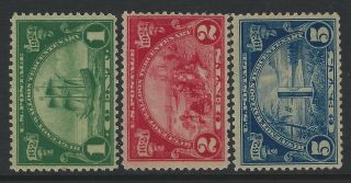 Us Stamps - Sc 614,  615 & 616 - Dist.  Gum - Mdg  (k - 826)