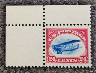 Nystamps Us Air Mail Stamp C3 Og Nh $140 Margin Hinged