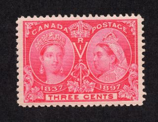 Canada 53 3 Cent Bright Rose Queen Victoria Diamond Jubilee Issue Mnh