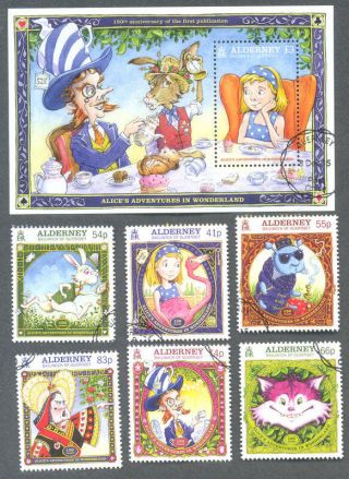 Alderney - Alice In Wonderland Min Sheet And Set Fine