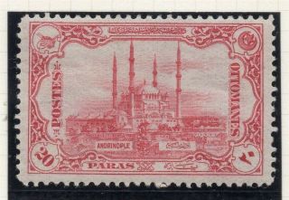 Turkey 1920 Early Issue Fine Hinged 20p.  321016