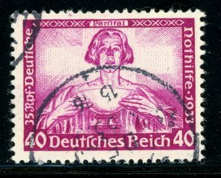 Germany Semi - Postal Selections: Scott B57 40pf,  35pf (1933) Cv$125,