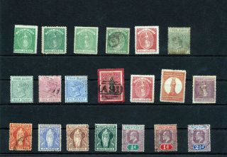 British Virgin Islands Qv/evii Mh (20 Stamps) As 872s