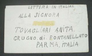 Pow Letter From Featherstone,  Gb Camp No: 18 From Italian Prisoner 1943