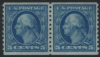 Us Stamps - Sc 458 - Coil Pair - Never Hinged - Mnh $160 (j - 136)
