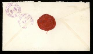 1927 China Registered Cover Shanghai to Los Angeles via SS President Grant 2