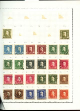 Bosnia & Herzegovina 1912 Album Page Of Stamps V9365