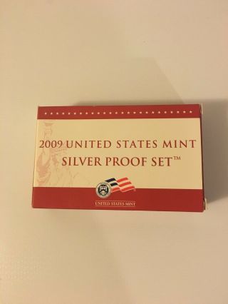 2009 United States Silver Proof Set.  On Of Coins.