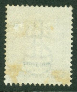 SG 43 Bechuanaland 1888.  3d on 3d pale reddish lilac & black. 2