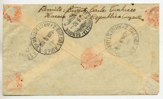 ARGENTINA 1930 - 31 TRIO OF COMMERCIAL AIRMAIL COVERS TO ITALY (ONE REGISTERED) 4