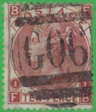 Gb Abroad In Beyrout British Levant G06 10d.  Red - Brown.