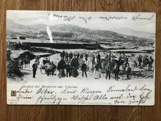 China Old Postcard German General Missionare Tsingtau To Germany 1902