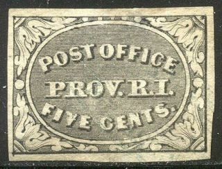 U.  S.  10x1 - 1845 5c Provisional ($225)