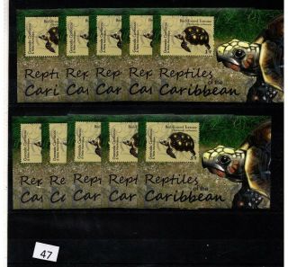 == 10x Grenada - Mnh - Turtle -