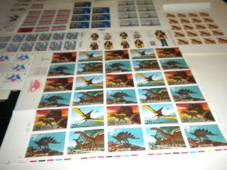 Us Postage Stamp Lot (face Value $110.  00)