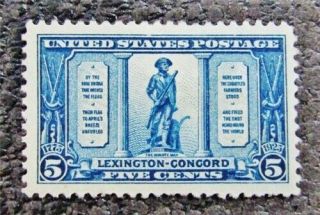Nystamps Us Stamp 619 Og H $15