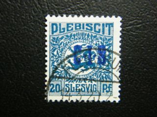 Local Germany 1920 Schleswig Overprint