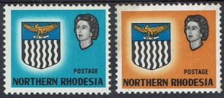 Northern Rhodesia 1963 Qeii Arms Error Value Omitted