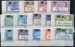 1971 - British Antarctic Territory - Decimal Currency Set Of 14,  Umm
