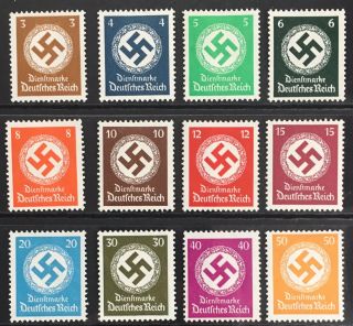 Germany Third Reich 1934 Swastika Issues Mlh