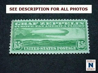 Noblespirit {ms} Us Bob C13 Mng Air Mail Zeppelin =$175 Cv