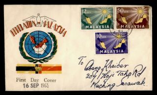 Dr Who 1963 Malaysia Federation Fdc C127528