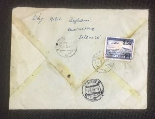 Albania Vintage Circulated Cover Selenice To Durres 1952 - 3009 - 11