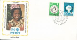 Fdc International Year Of The Child Indonesia 1979