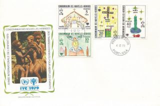 Fdc International Year Of The Child Hebrides 1979 French
