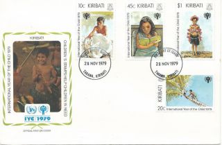Fdc International Year Of The Child Kiribati 1979