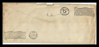 DR JIM STAMPS US HOLYOKE CAM 1 EXPERIMENTAL FIRST FLIGHT AIR MAIL LEGAL COVER 2