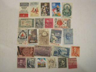 Set Of 100,  Us Stamps Pre 1970 Commemorative