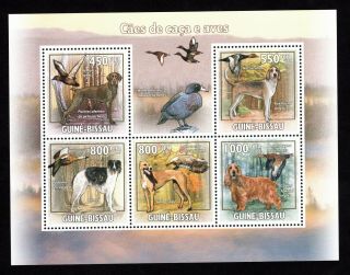 Guine Bissau 2009 Sheet W/ Stamps Mi 4486 - 4490 Mnh Cv=14€