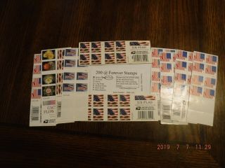 200 @ Forever Us Postage Stamps - 10 @ Books Of 20 - - - 1501