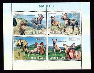 Guine Bissau 2010 Sheet W/ Stamps Mi 4737 - 4740 Mnh Cv=13€