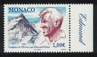 Monaco Edmund Hillary First Ascent Of Mount Everest 1v Mnh Sg 2621