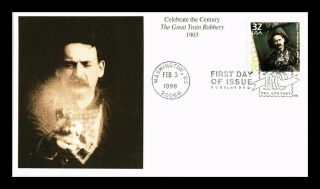 Dr Jim Stamps Us Great Train Robbery Celebrate The Century First Day Cover