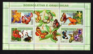 Guine Bissau 2007 Sheet W/ Stamps Mi 3574 - 3577 Mnh Cv= 8€