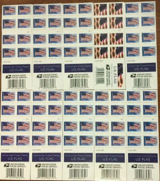 Usps Forever Stamps Hinged 10 Books Of 20 = 200 Stamps Value $110