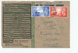 Channel Islands 1948 Liberation Fdc Active Service War Economy Illustrated