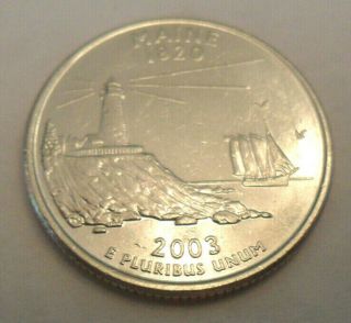 2003 D Maine Quarter