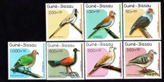Guine Bissau 1989 Group Of Stamps Mi 1018 - 1024 Mnh Cv=11€