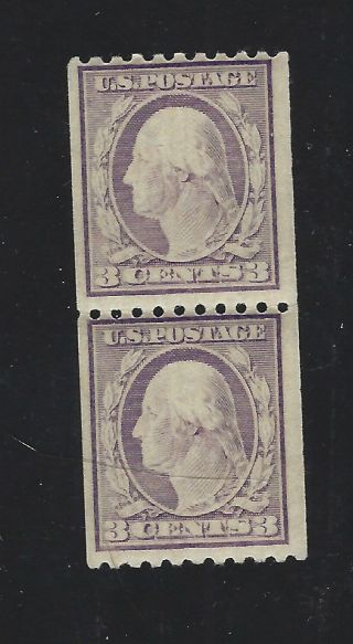 U.  S.  Stamps,  Scott 489,  Mnh Coil Pair