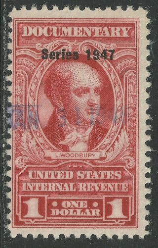 Us Revenue Documentary Stamp Scott R473 - $1.  00 Issue Of 1947 - 2