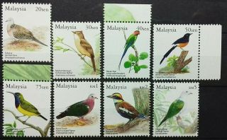 Malaysia Birds 2005 Sg1264 - 1271 Mnh Og