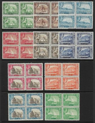 Aden - Kgvi 1939 Block Of 4 X10 To 1 Repee Unhinged Sg16 - 24 (cv £150)