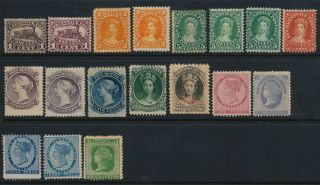 Canada/new Brunswick/nova Scotia/prince Edward.  Older Stamps