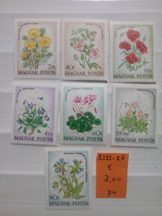 Fauna Stamps (magyar 1973) Very Good Stamps